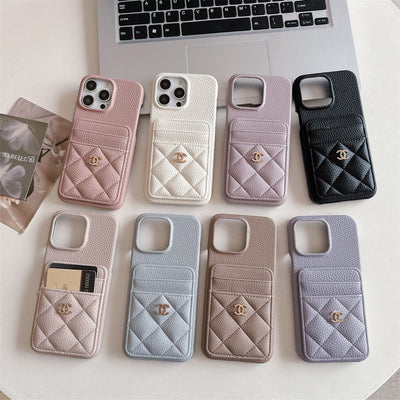 CC Card Bag Color iPhone Case