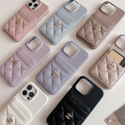 CC Card Bag Color iPhone Case