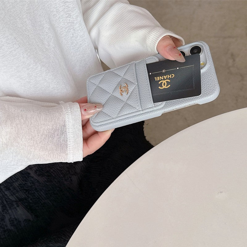 CC Card Bag Color iPhone Case