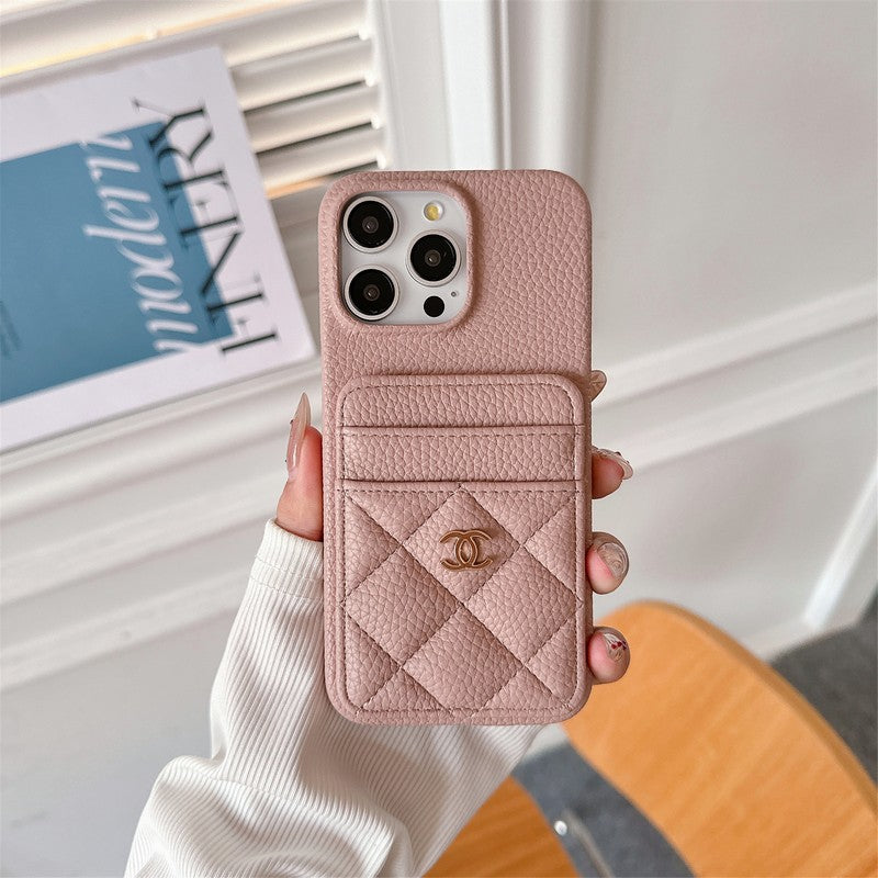 CC Card Bag Color iPhone Case