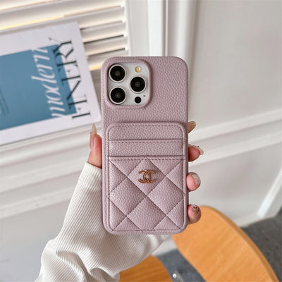 CC Card Bag Color iPhone Case