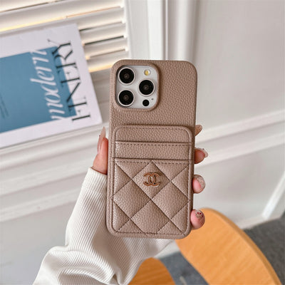 CC Card Bag Color iPhone Case