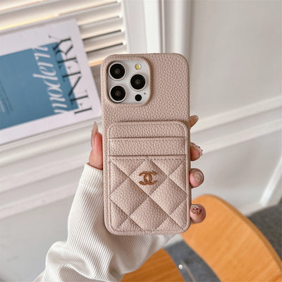 CC Card Bag Color iPhone Case