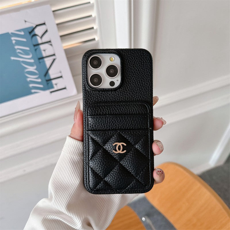 CC Card Bag Color iPhone Case