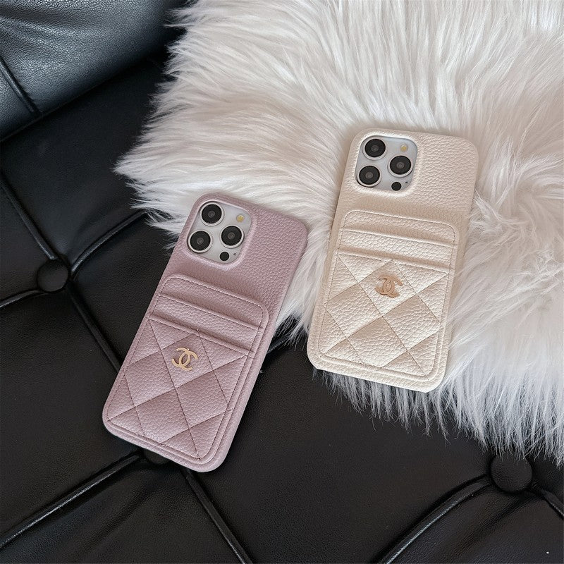 CC Card Bag Color iPhone Case