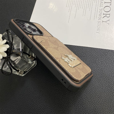 Coa Card Bag Leather iPhone Case