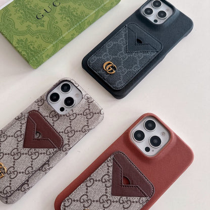 GG Card Holder Color iPhone Case
