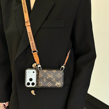 Louis Card Bag Crossbody iPhone 17 Case