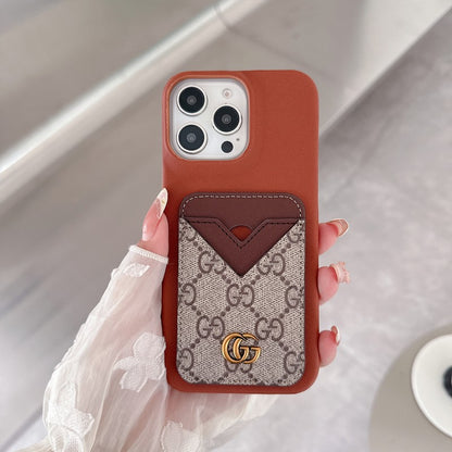 GG Card Holder Color iPhone Case