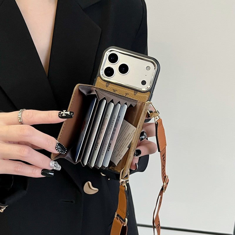 Louis Card Bag Crossbody iPhone 17 Case