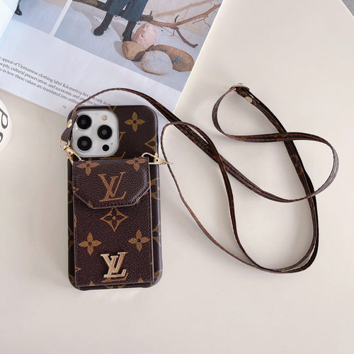 GG Fabric Chain iPhone Case