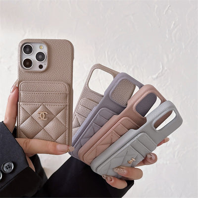 CC Card Bag Color iPhone Case