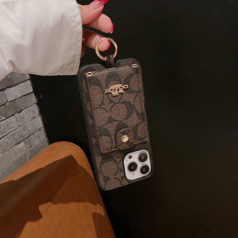 Coa Card Bag Leather iPhone Case