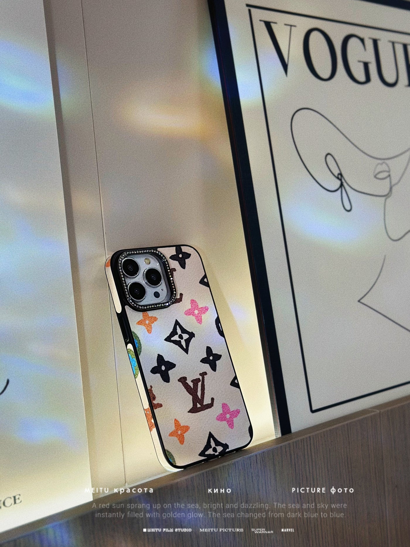 Louis Diamonds iPhone Case