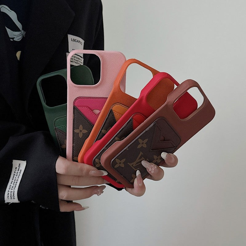 Lou Card Holder MagSafe Color iPhone Case