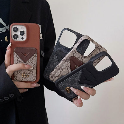 GG Card Holder Color iPhone Case