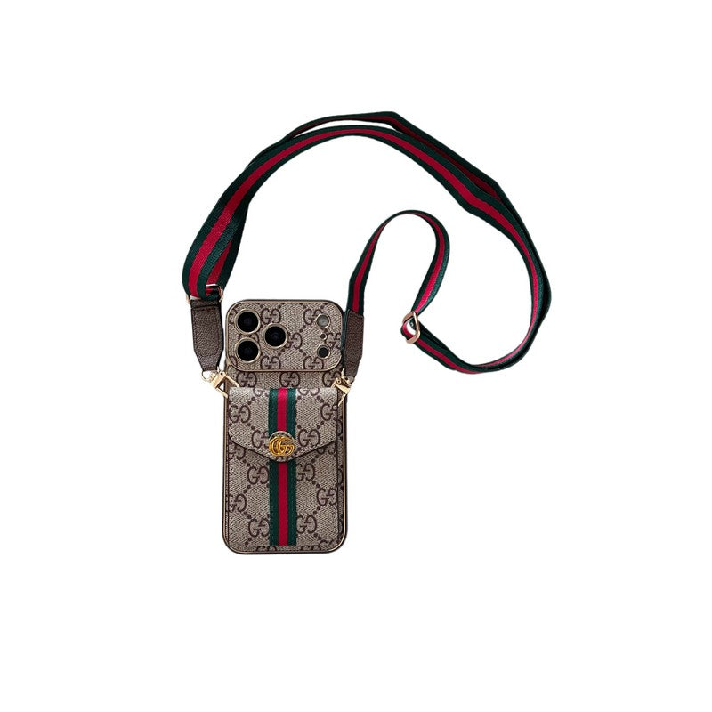 Louis Card Bag Crossbody iPhone Case
