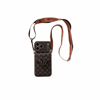 Louis Card Bag Crossbody iPhone Case
