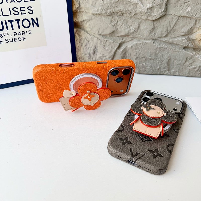 Louis Vivienne MagSafe Scarf iPhone Case