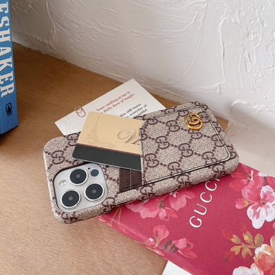 GG Card Bag Classic iPhone Case