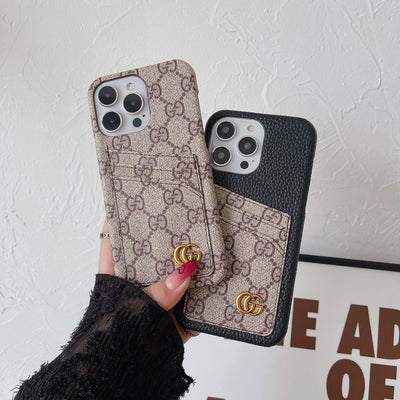 GG Card Bag Classic iPhone Case