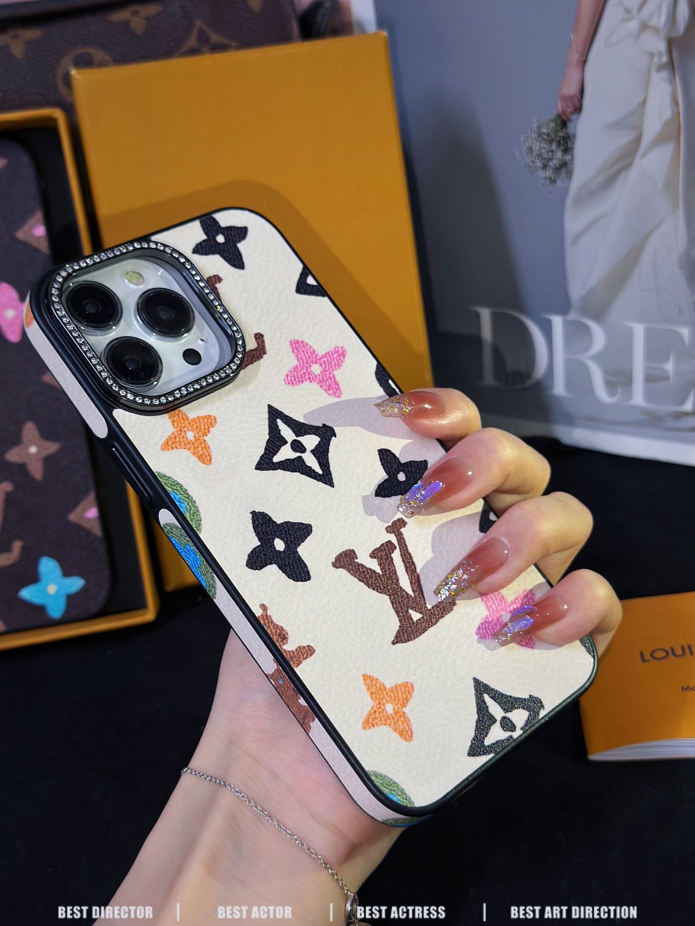 Louis Diamonds iPhone Case