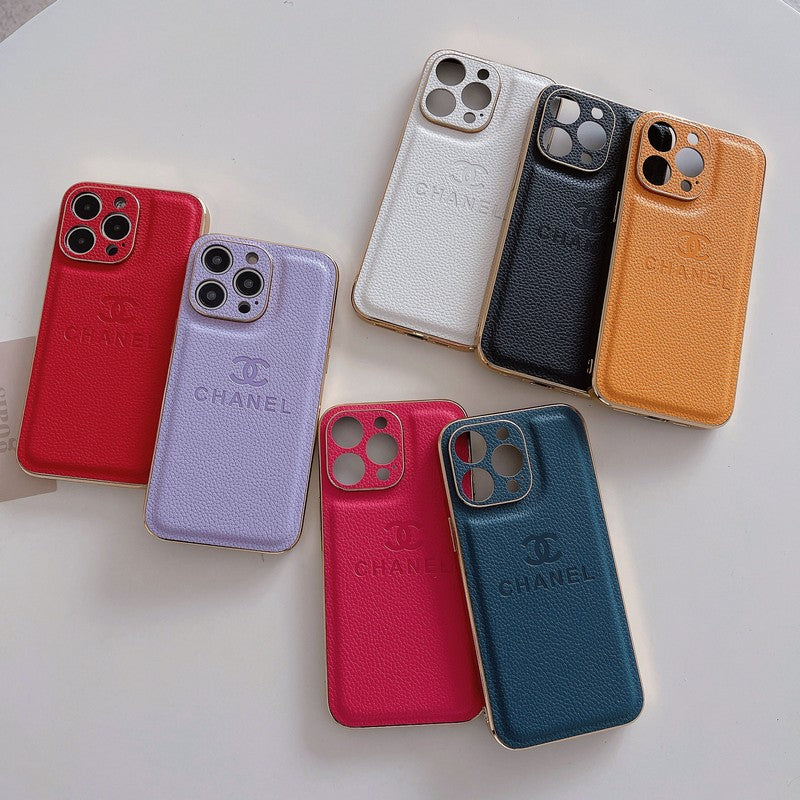 CC Leather Color iPhone Case