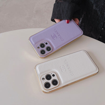 CC Leather Color iPhone Case