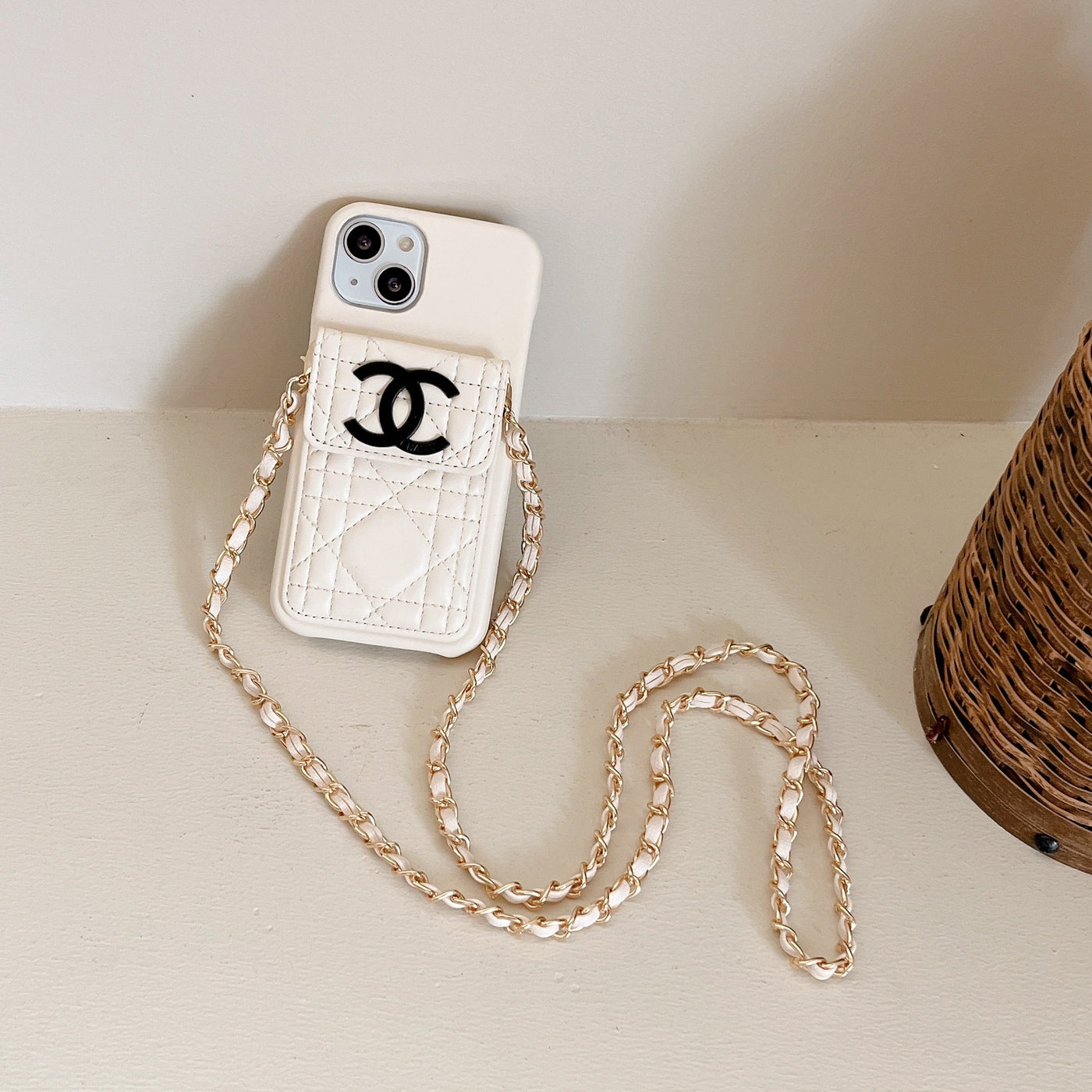 CC Card Holder Chain iPhone Case