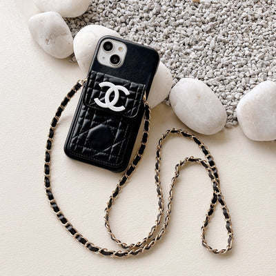 CC Card Holder Chain iPhone Case