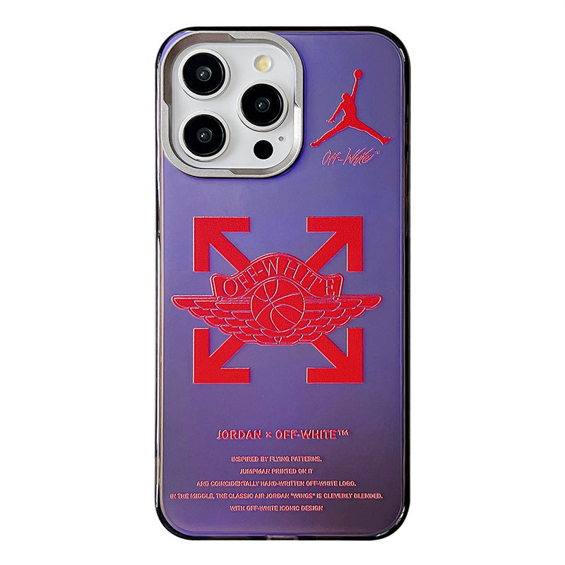 OW x AJ Laser iPhone Case