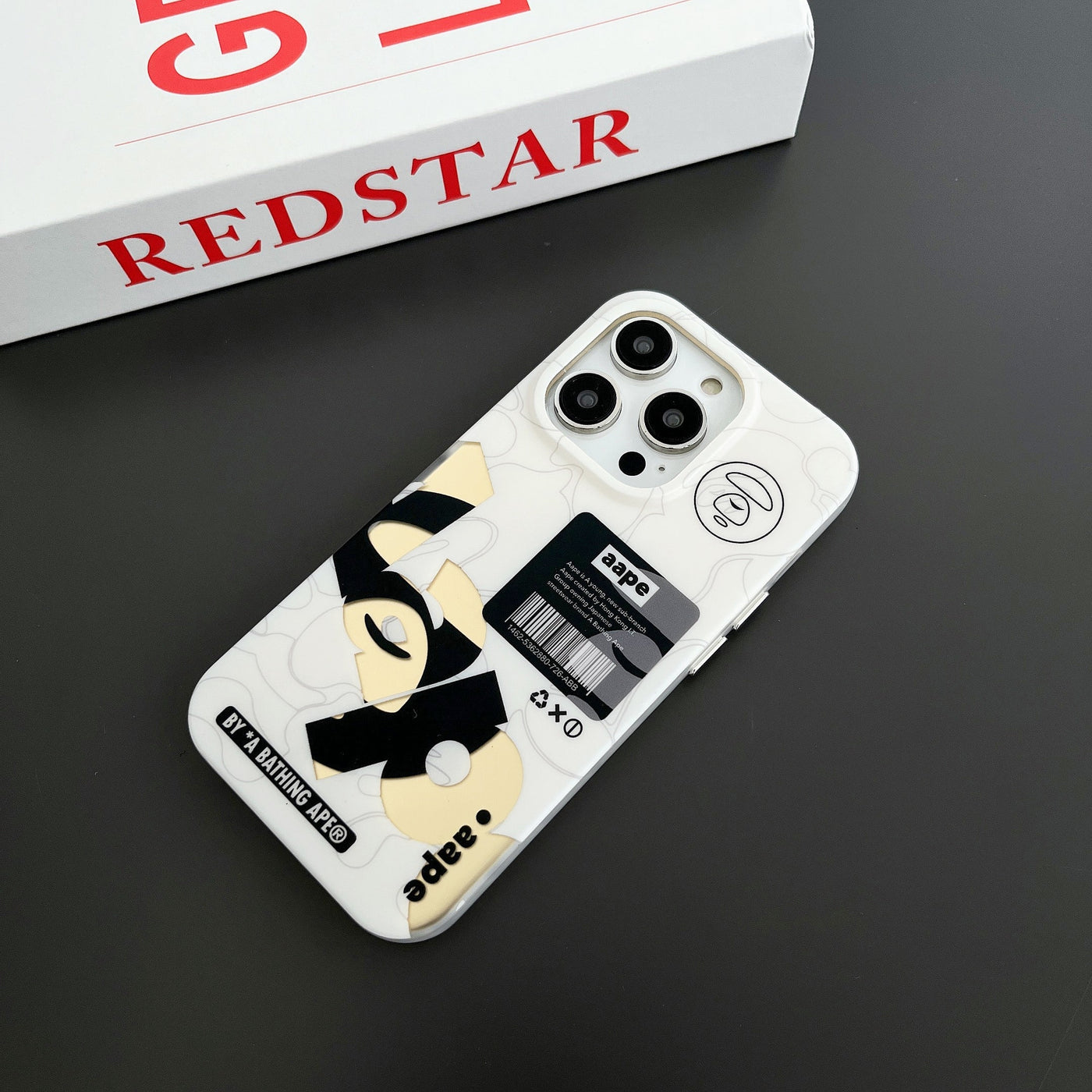 Ape Black & White iPhone Case