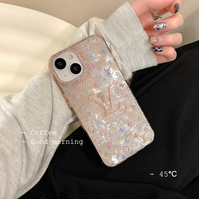 Louis Crystal Camera iPhone Case