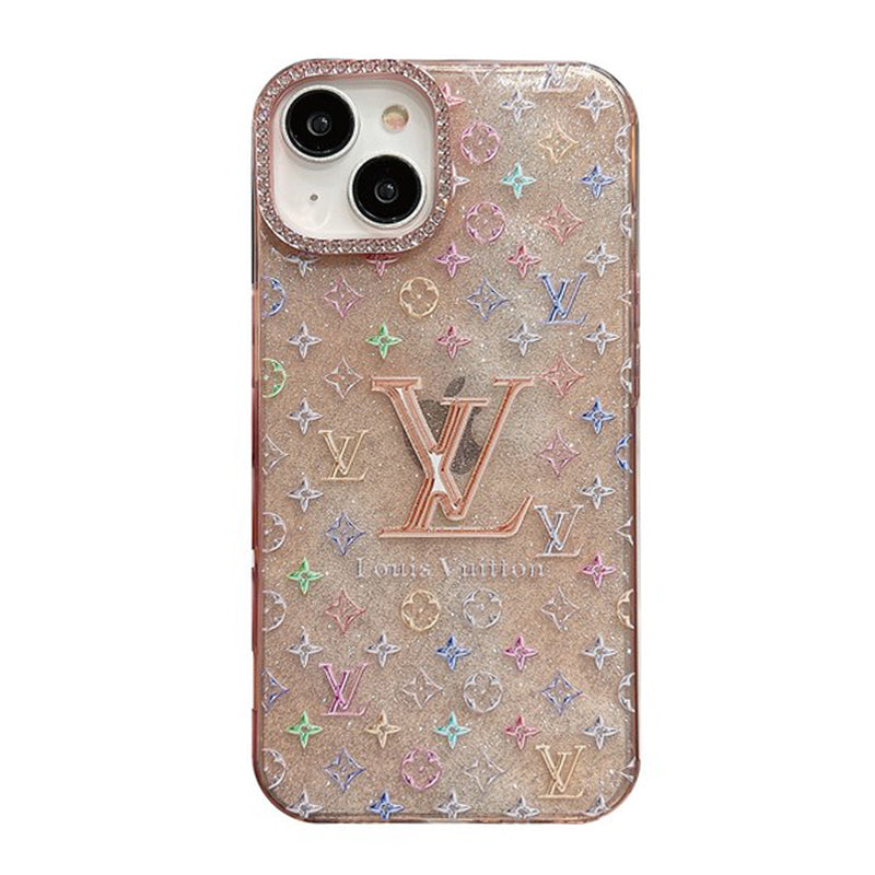 Louis Crystal Camera iPhone Case