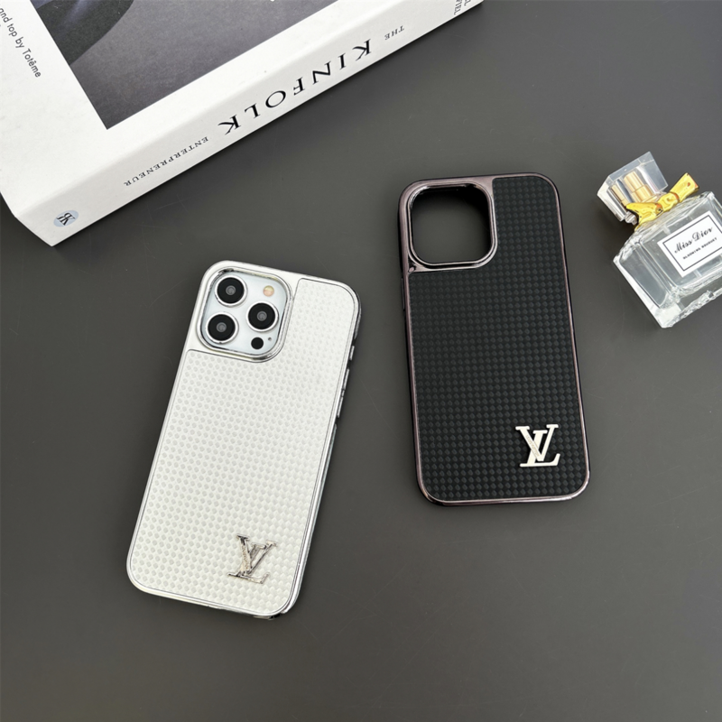 Louis Carbon Fiber Color iPhone Case