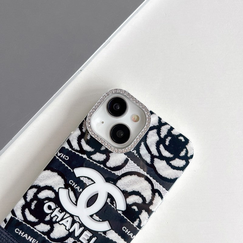 CC MagSafe Crystal Camera Camellia iPhone Case