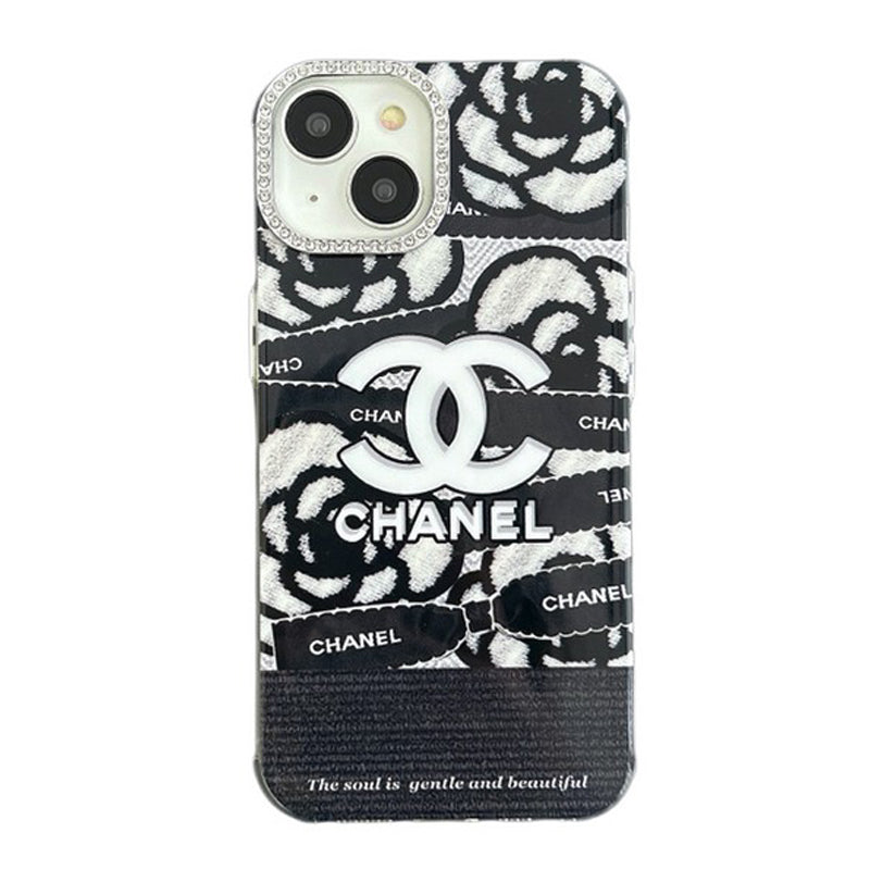 CC MagSafe Crystal Camera Camellia iPhone Case