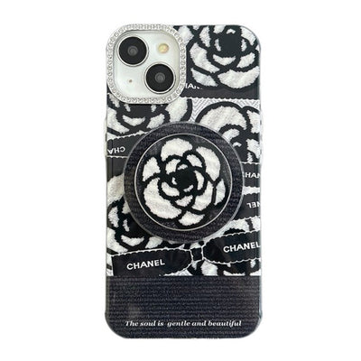 CC MagSafe Crystal Camera Camellia iPhone Case