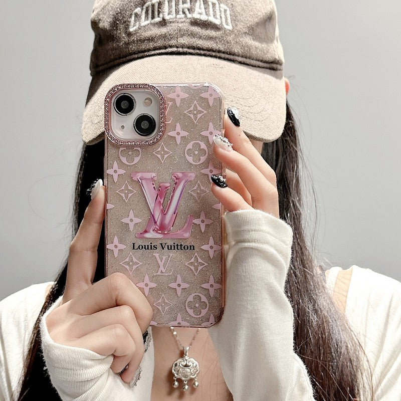 Louis Crystal iPhone Case