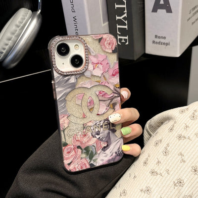 CC Crystal Pink Flower iPhone Case