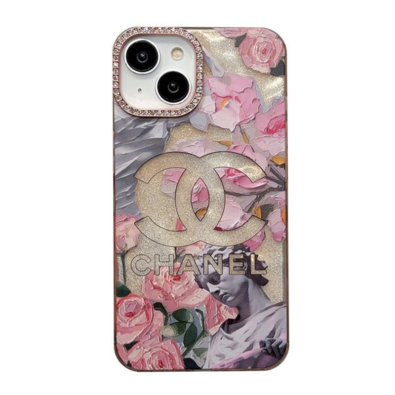 CC Crystal Pink Flower iPhone Case