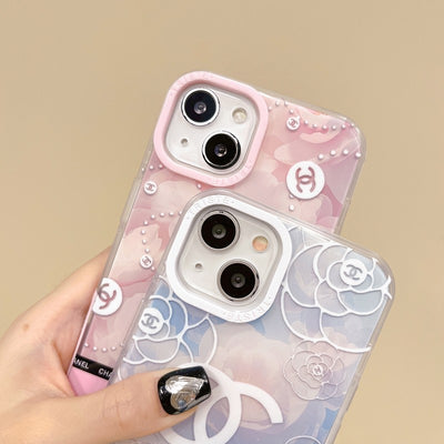 CC Pink & Blue iPhone Case