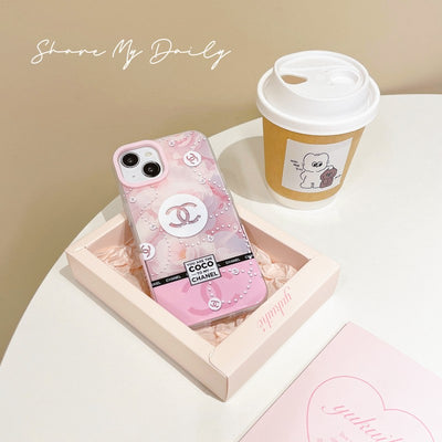 CC Pink & Blue iPhone Case