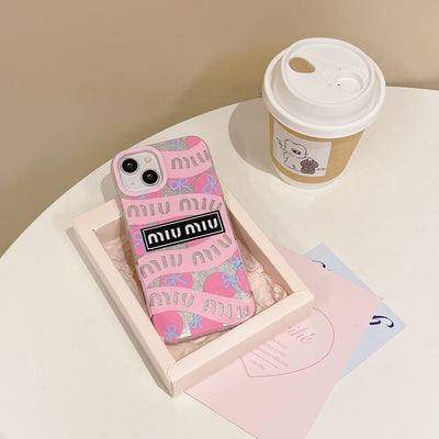 Miu Pink Camera iPhone Case