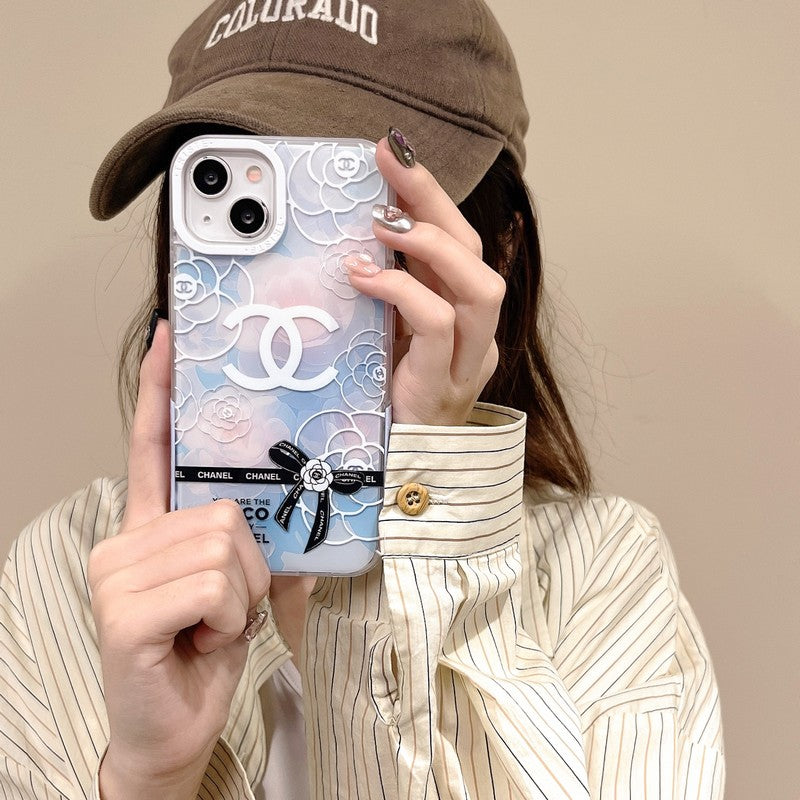 CC Pink & Blue iPhone Case