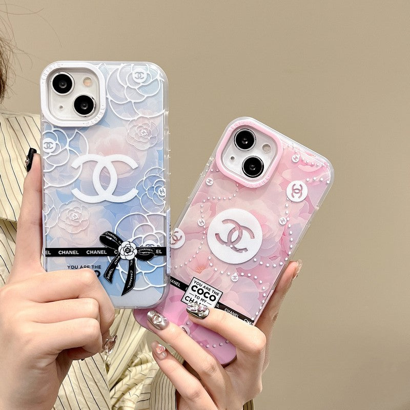 CC Pink & Blue iPhone Case