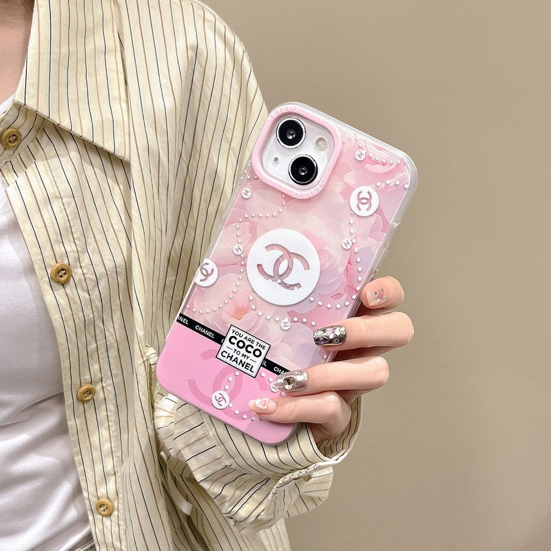 CC Pink & Blue iPhone Case