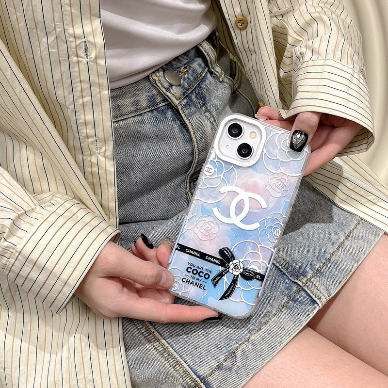 CC Pink & Blue iPhone Case