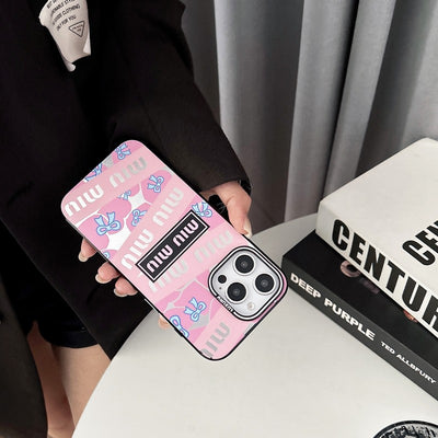 Miu Pink & Green iPhone Case