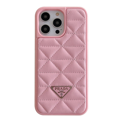 iPhone Case - Prada Down Material Pink Case